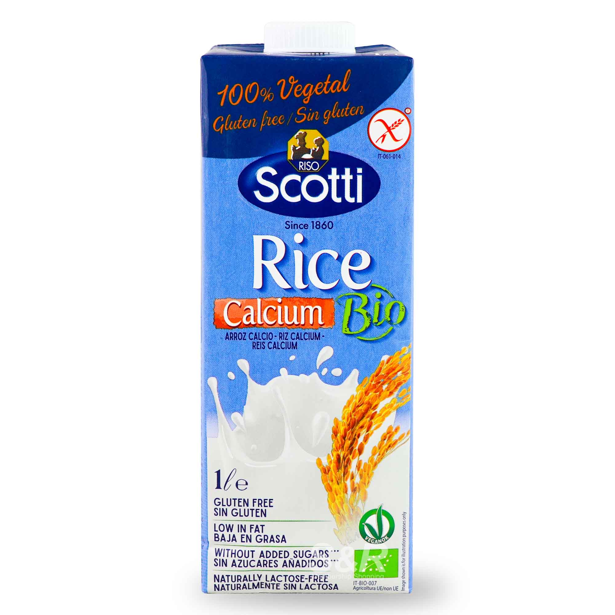 Riso Scotti Rice Calcium Oat Milk 1L